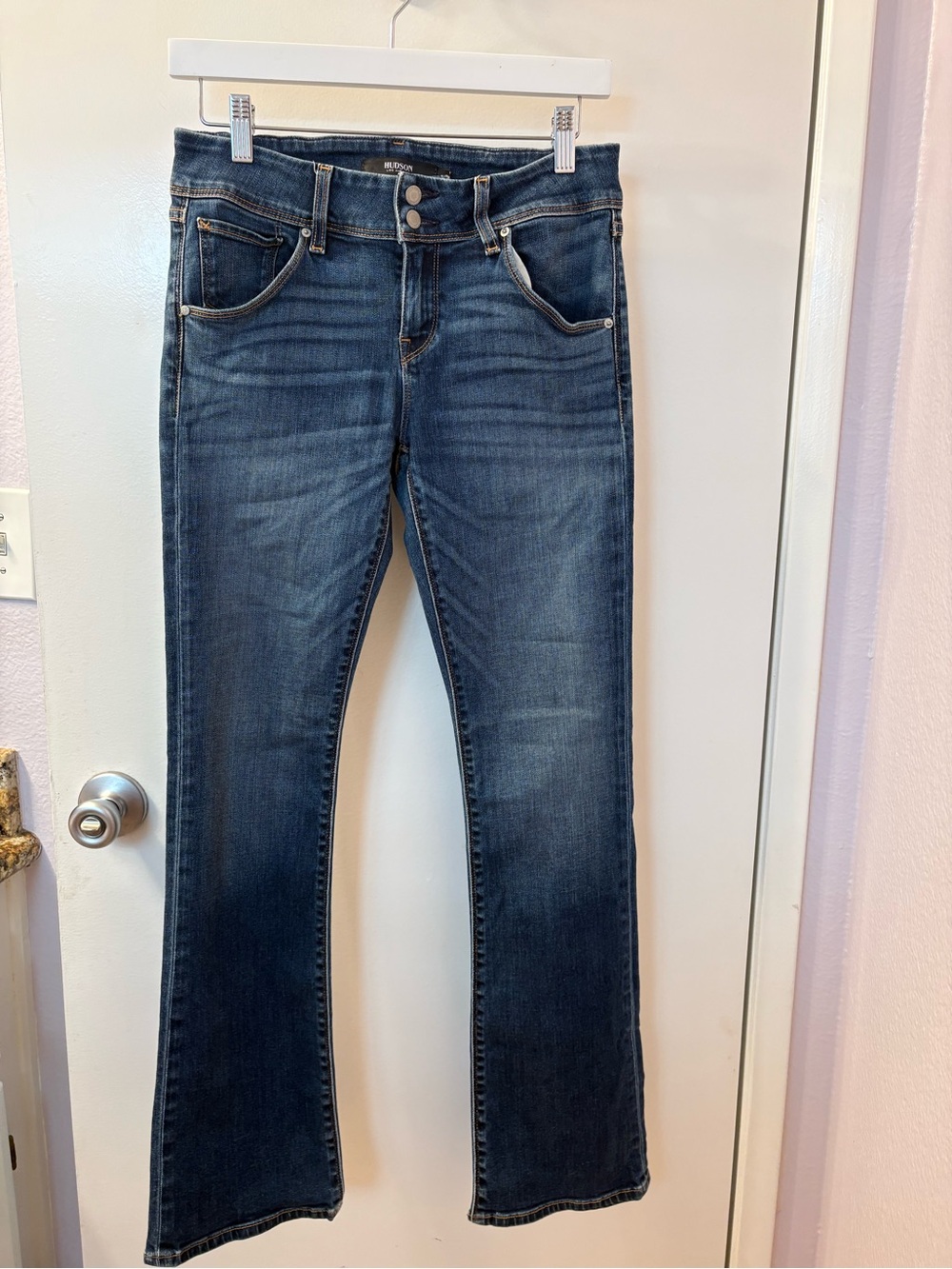 Hudson Bootcut Low Rise Jeans Like New